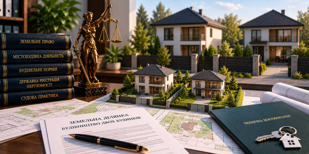 Чи можна побудувати два будинки на одній земельній ділянці?